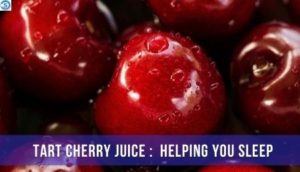 tart cherry juice for sleep dosage