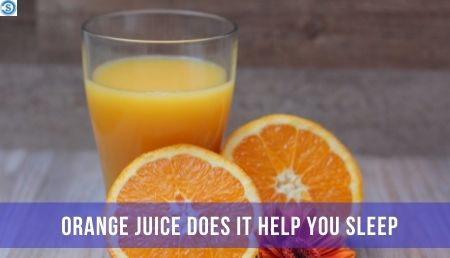 orange Juice sleep benefits