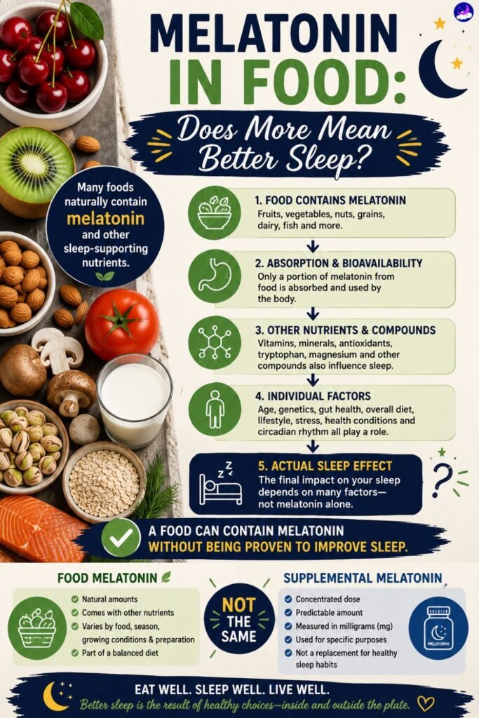 Melatonin-in-Food