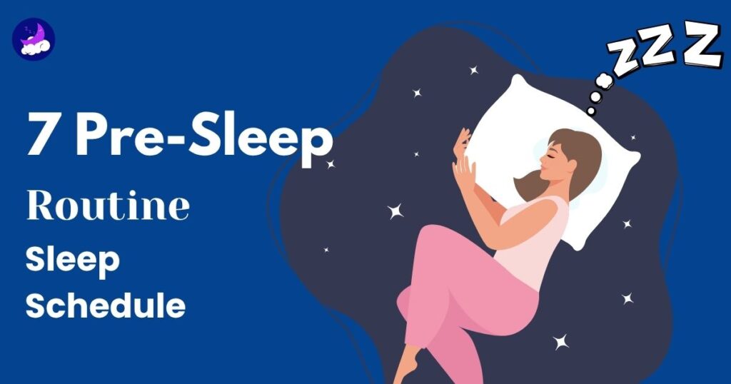 Pre-sleep routine
