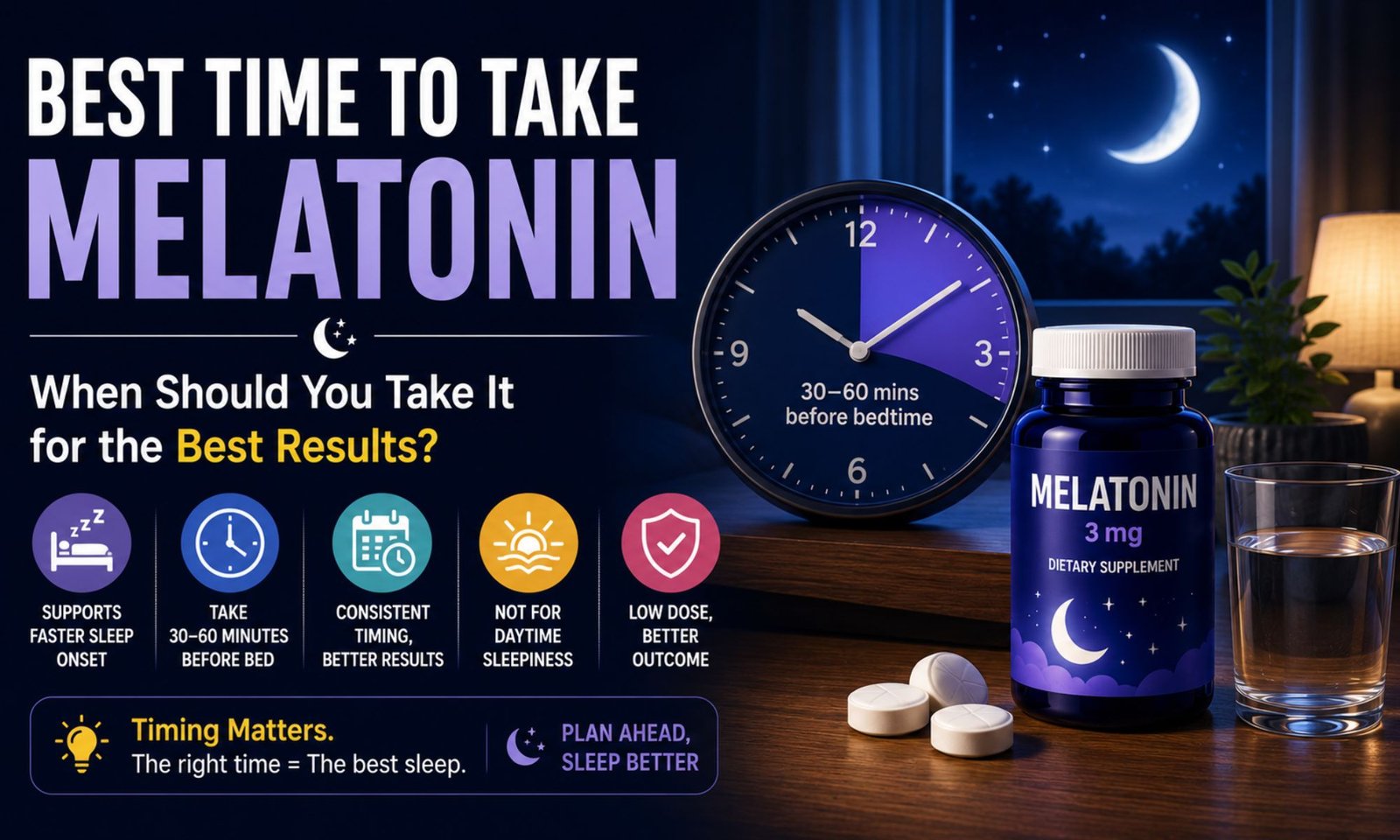 Best-time-to-take-melatonin
