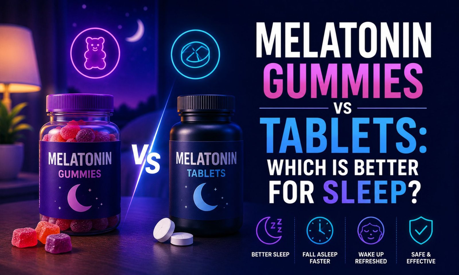 Melatonin-Gummies-vs-Tablets