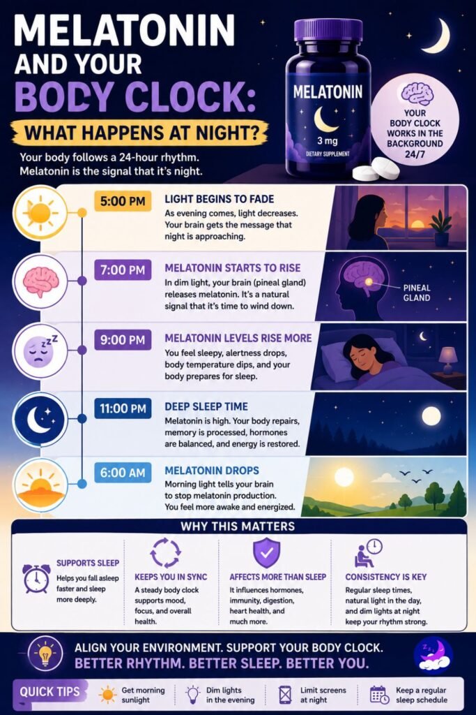 Melatonin-and-Your-Body-Clock-What-Happens-at-Night