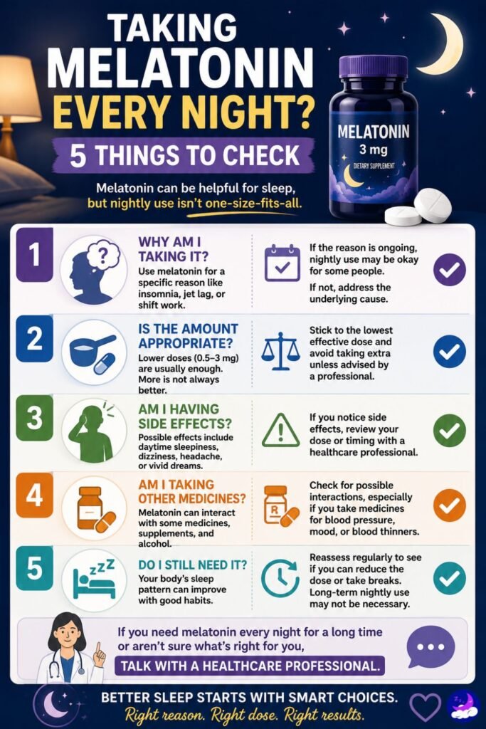 Taking-Melatonin-Every-Night-5-Things-to-Check