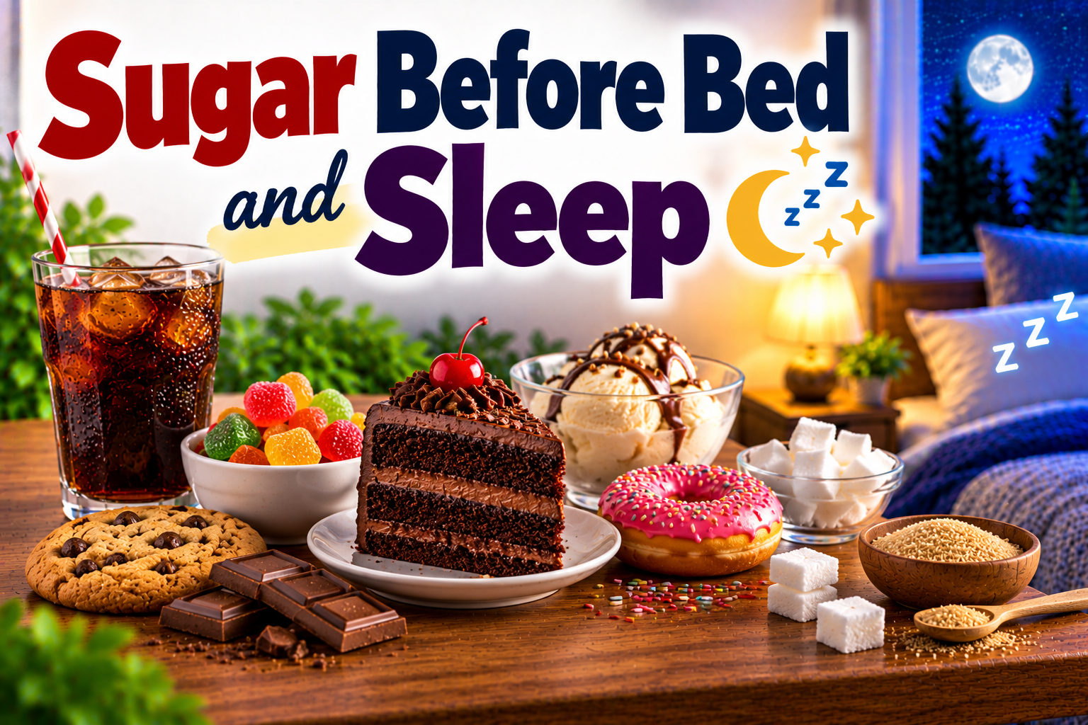 Sugar-Before-Bed-and-Sleep